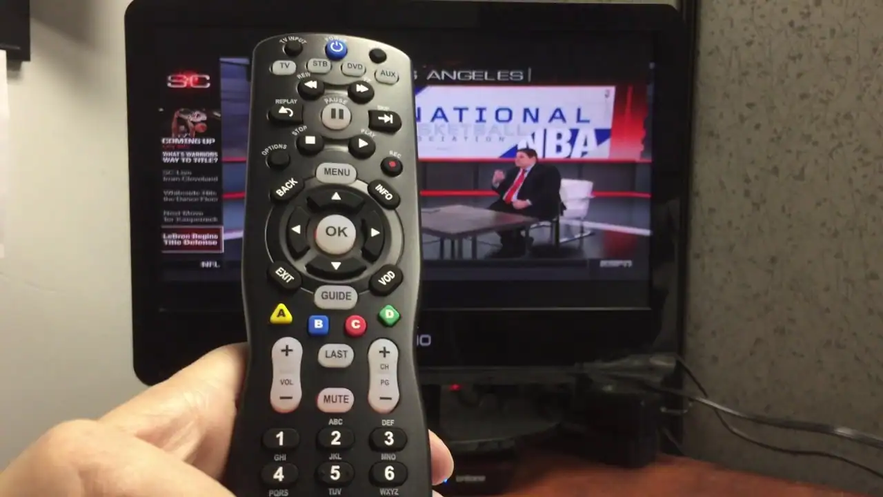 ip tv setup modern tv remote