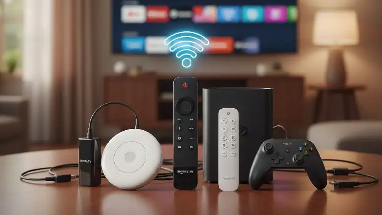 fire stick chromecast android tv appareil petite taille