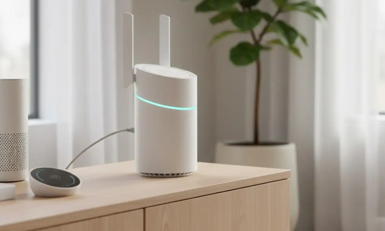 routeur wifi moderne maison connectée