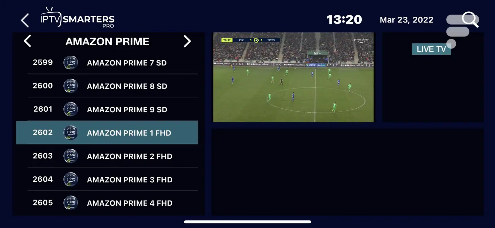 soirée football tv surcharge internet